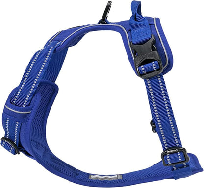 Adjustable No-Pull Dog Harness Reflective Pup Vest Harnesses Comfortable Control 