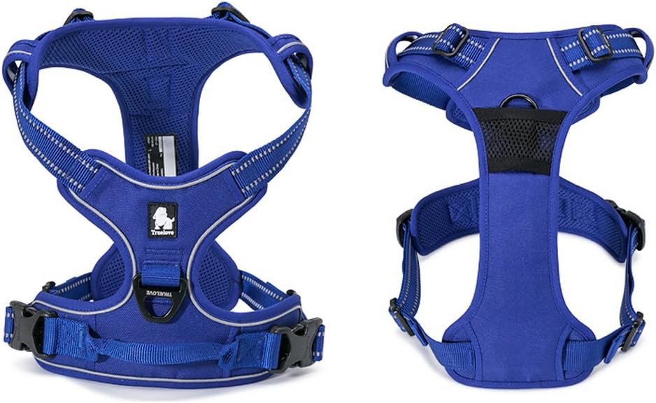 Adjustable No-Pull Dog Harness Reflective Pup Vest Harnesses Comfortable Control 